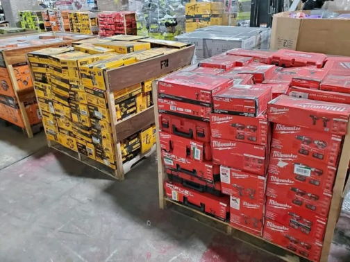 Tools pallet(dewalt,milwaukee tools)